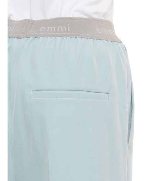 emmi（エミ）の「emmiジャガードゴムタックパンツ（その他パンツ・レディース・ブラック/ライトブルー/オフホワイト・0/1）」の11枚目の写真