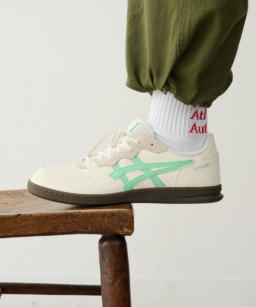 ASICS(アシックス)の「【ASICS】SKYHAND OG/アシックス スカイハンド OG(スニーカー・メンズ・ホワイト/オリーブ/ブラック・28cm/27.5cm/27cm/26.5cm/26cm/25.5cm)」の2枚目の写真