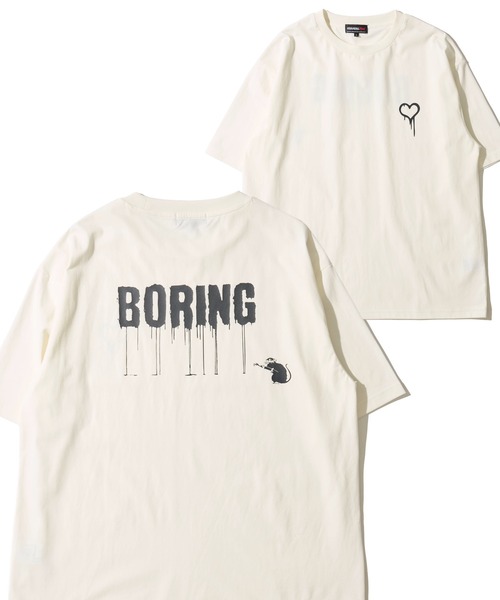 BRANDALISED(ブランダライズド)の「【BRANDALISED/ブランダライズド】グラフィティアートプリント クルーネックTシャツ 冷感天竺(Tシャツ/カットソー・メンズ・ブラック/チャコールグレー/アイボリー・MEDIUM/X-LARGE/LARGE)」の1枚目の写真