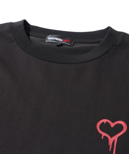 BRANDALISED(ブランダライズド)の「【BRANDALISED/ブランダライズド】グラフィティアートプリント クルーネックTシャツ 冷感天竺(Tシャツ/カットソー・メンズ・ブラック/チャコールグレー/アイボリー・MEDIUM/X-LARGE/LARGE)」の12枚目の写真