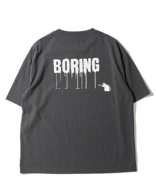 BRANDALISED(ブランダライズド)の「【BRANDALISED/ブランダライズド】グラフィティアートプリント クルーネックTシャツ 冷感天竺(Tシャツ/カットソー・メンズ・ブラック/チャコールグレー/アイボリー・MEDIUM/X-LARGE/LARGE)」の9枚目の写真