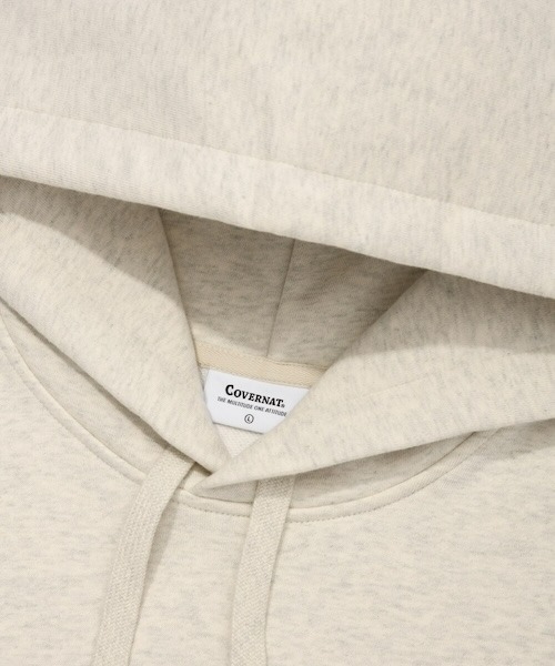 COVERNAT（カバーナット）の「C LOGO HOODIE（パーカー・メンズ・オートミール・LARGE/MEDIUM/SMALL/X-LARGE/X-SMALL）」の4枚目の写真