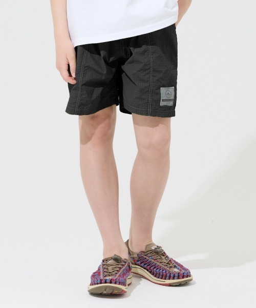 KRIFF MAYER Kid's Collection(クリフメイヤーキッズコレクション)の「【水陸両用】リップストップチェックショーツ(その他パンツ・キッズ・ブラック/ライトグリーン/ネイビー/ベージュ・160/150/170/130/120/140)」の2枚目の写真