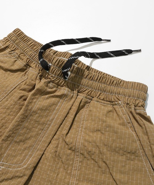 KRIFF MAYER Kid's Collection(クリフメイヤーキッズコレクション)の「【水陸両用】リップストップチェックショーツ(その他パンツ・キッズ・ブラック/ライトグリーン/ネイビー/ベージュ・160/150/170/130/120/140)」の15枚目の写真