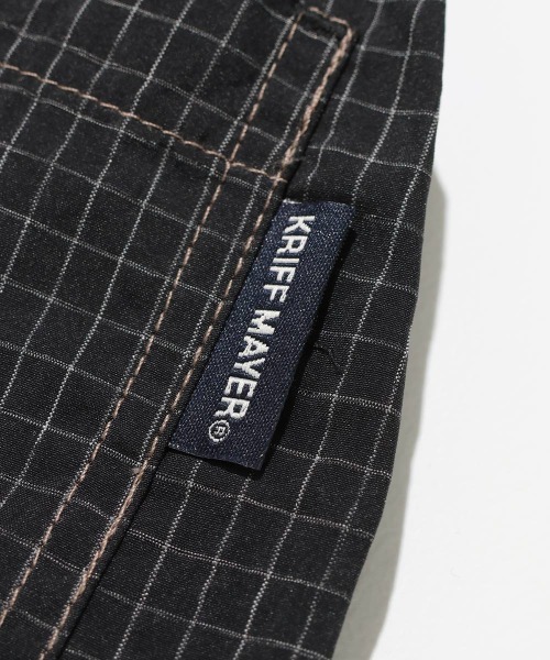 KRIFF MAYER Kid's Collection(クリフメイヤーキッズコレクション)の「【水陸両用】リップストップチェックショーツ(その他パンツ・キッズ・ブラック/ライトグリーン/ネイビー/ベージュ・160/150/170/130/120/140)」の20枚目の写真