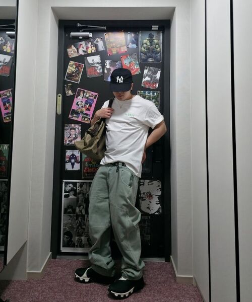 eastserviceshop（イーストサービスショップ）の「Night Drawing Half T- Off White（Tシャツ/カットソー・レディース・アイボリー・SMALL/MEDIUM/LARGE）」の2枚目の写真