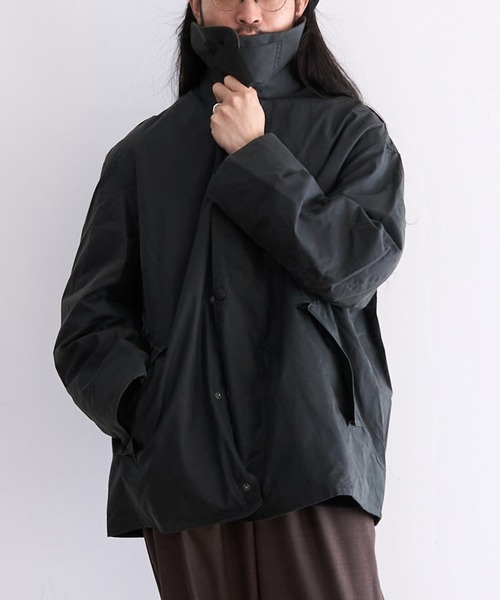 JOHN PARTRIDGE(ジョンパートリッジ)の「JOHN PARTRIDGE OVERSIZED COVERALL JACKET(カバーオール・メンズ・ネイビー/ブラック/セージグリーン・2/3/4/1)」の11枚目の写真