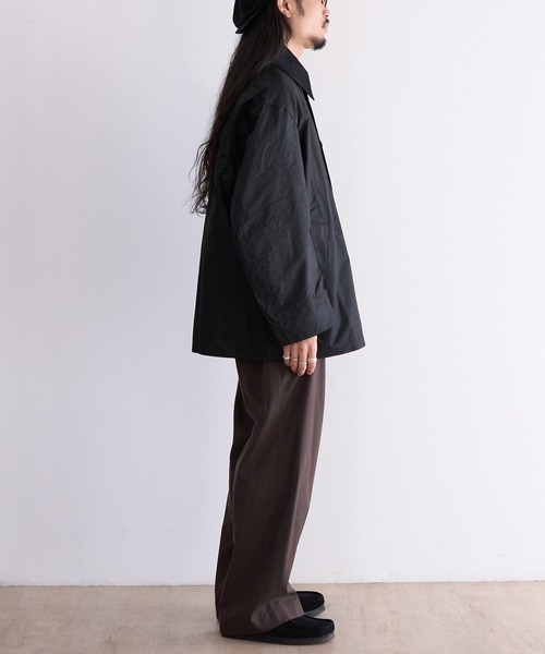 JOHN PARTRIDGE(ジョンパートリッジ)の「JOHN PARTRIDGE OVERSIZED COVERALL JACKET(カバーオール・メンズ・ネイビー/ブラック/セージグリーン・2/3/4/1)」の7枚目の写真