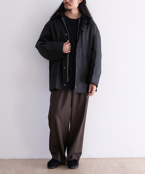 JOHN PARTRIDGE(ジョンパートリッジ)の「JOHN PARTRIDGE OVERSIZED COVERALL JACKET(カバーオール・メンズ・ネイビー/ブラック/セージグリーン・2/3/4/1)」の9枚目の写真