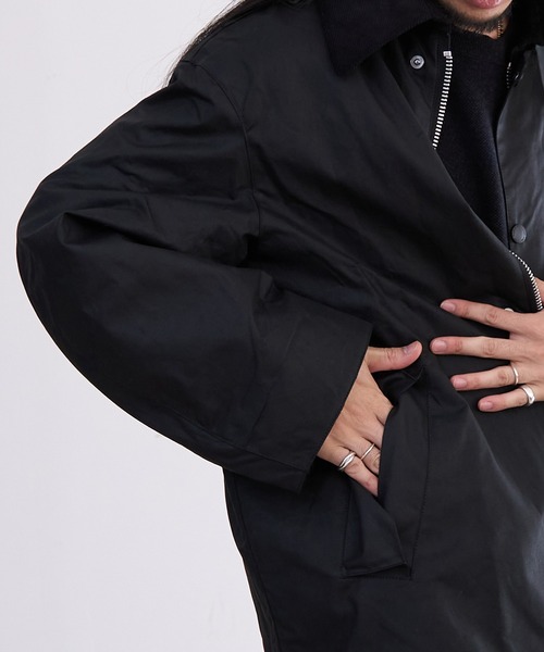 JOHN PARTRIDGE(ジョンパートリッジ)の「JOHN PARTRIDGE OVERSIZED COVERALL JACKET(カバーオール・メンズ・ネイビー/ブラック/セージグリーン・2/3/4/1)」の12枚目の写真