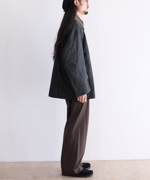 JOHN PARTRIDGE(ジョンパートリッジ)の「JOHN PARTRIDGE OVERSIZED COVERALL JACKET(カバーオール・メンズ・ネイビー/ブラック/セージグリーン・2/3/4/1)」の14枚目の写真