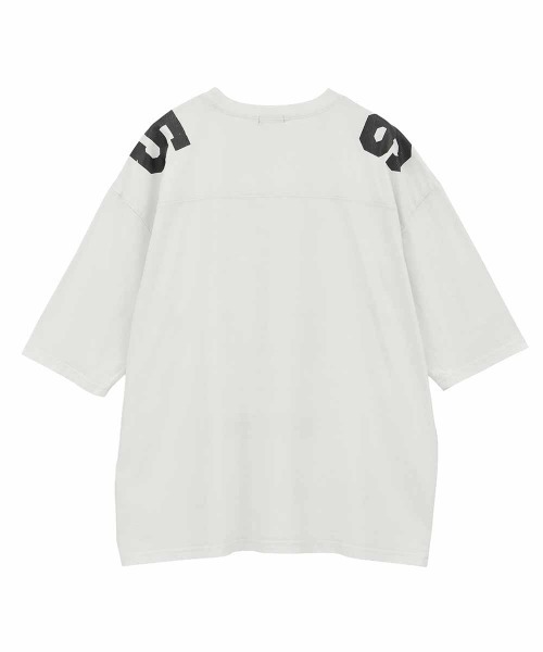 Candy Stripper（キャンディストリッパー）の「MAD BUNNY FOOTBALL Tシャツ（Tシャツ/カットソー・レディース・レッド/オフホワイト/ブラック・FREE）」の20枚目の写真