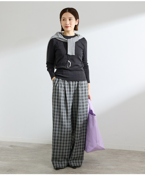 IENA（イエナ）の「オーガニックフライスプルオーバー（Tシャツ/カットソー・レディース・ホワイト/レッド/ブラック・FREE）」の4枚目の写真