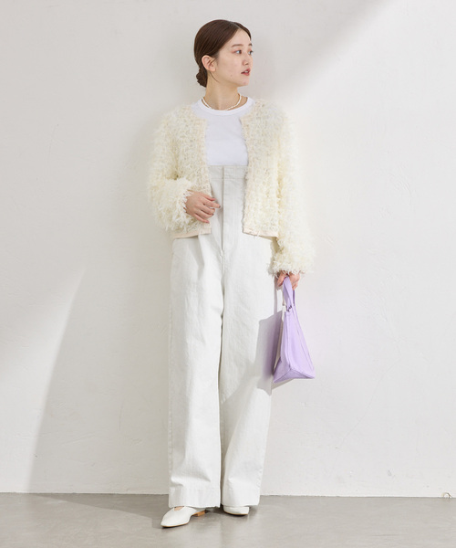 IENA（イエナ）の「オーガニックフライスプルオーバー（Tシャツ/カットソー・レディース・ホワイト/レッド/ブラック・FREE）」の16枚目の写真