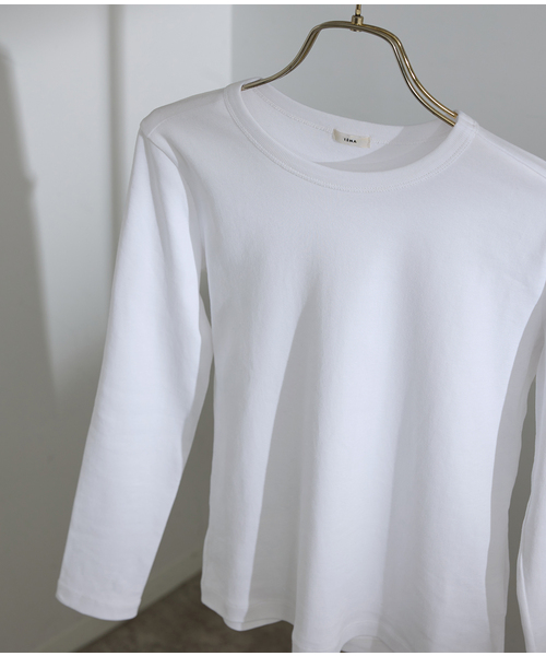 IENA（イエナ）の「オーガニックフライスプルオーバー（Tシャツ/カットソー・レディース・ホワイト/レッド/ブラック・FREE）」の21枚目の写真