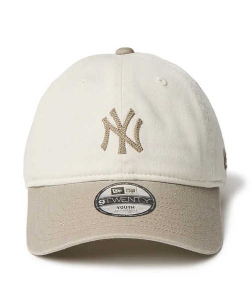 NEW ERA(ニューエラ)の「NEW ERA/ニューエラ YTH920 CHAIN キッズ キャップ 14671648/14671649(キャップ・キッズ・アイボリー系/アイボリー系1・YOUTH)」の3枚目の写真