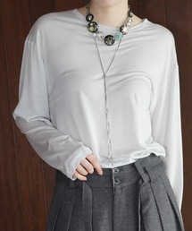 chuclla | シアーライト ロングスリーブT chw26s055(Tシャツ/カットソー)