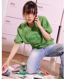 MMLG（エムエムエルジー）の「[Mmlg] MMLG OPACITY HF SWEAT (LAWN GREEN)（Tシャツ/カットソー）」