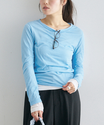 U by SPICK&SPAN（ユーバイスピックアンドスパン）の「《追加》C/NY シアートップス（Tシャツ/カットソー）」