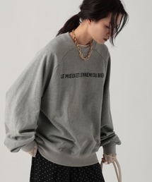 Elura | 袖コンロゴスウェット/645449(スウェット)