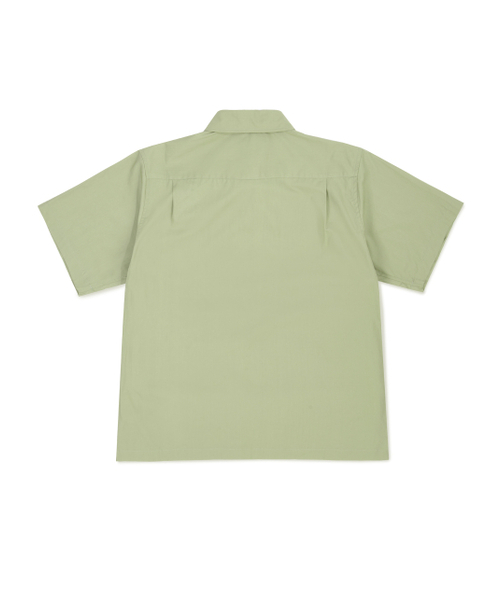 LORES（ロアス）の「Cotton Pocket S/S Shirt - Khaki（シャツ/ブラウス・レディース・その他・M/L/XL）」の2枚目の写真