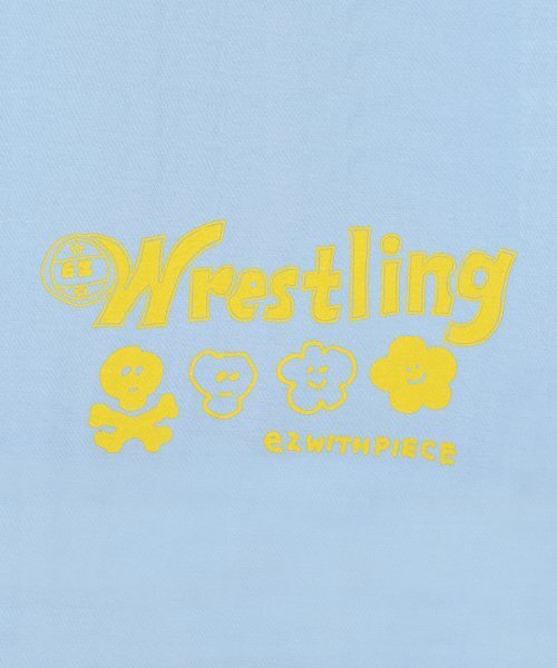 PIECEMAKER（ピースメーカー）の「[EZwithPIECE] WRESTLING TEE (SKY BLUE)（Tシャツ/カットソー・レディース・その他・L/M）」の3枚目の写真