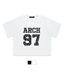 レオパードアーチクロップTシャツ（2color）