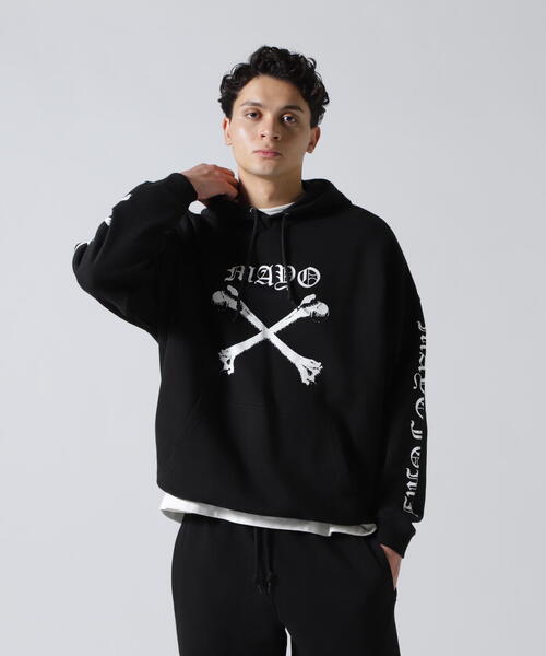 ROYAL FLASH（ロイヤルフラッシュ）の「MAYO/メイヨー/【限定】太田忍選手×コラボ スウェットフーディー（パーカー・メンズ・ブラック・M/L/XL）」の8枚目の写真