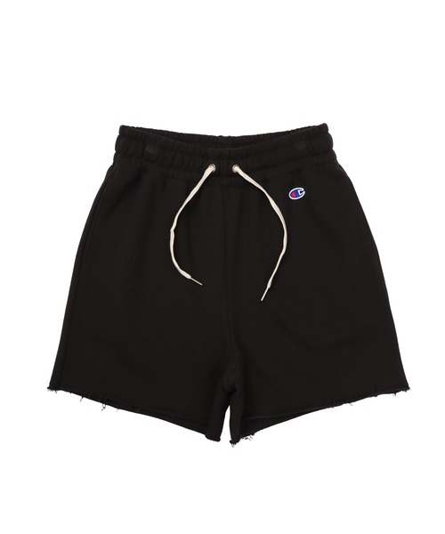Champion(チャンピオン)の「【Champion/チャンピオン】レディース リバースウィーブ(R) スウェットショーツ(スウェットパンツ・レディース・グレイッシュブルー/ヘザーグレー/ブラック系その他/オートミール/モカ・LARGE/MEDIUM)」の2枚目の写真
