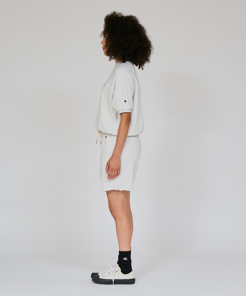 Champion(チャンピオン)の「【Champion/チャンピオン】レディース リバースウィーブ(R) スウェットショーツ(スウェットパンツ・レディース・グレイッシュブルー/ヘザーグレー/ブラック系その他/オートミール/モカ・LARGE/MEDIUM)」の9枚目の写真