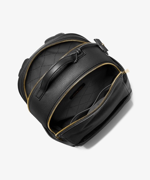 MICHAEL KORS(マイケルコース)の「SABLE ぺブルレザー バックパック ミディアム(バックパック/リュック・レディース・ブラック・FREE)」の3枚目の写真