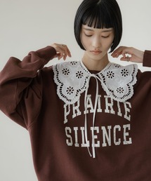 LOWRYS FARM | レースカラーカレッジウラケプルオーバー 645353(スウェット)