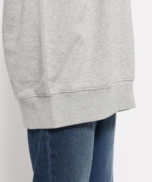 LOWRYS FARM（ローリーズファーム）の「レースカラーカレッジウラケプルオーバー　645353（スウェット・レディース・ブラウン/グレー/ネイビー・FREE）」の21枚目の写真