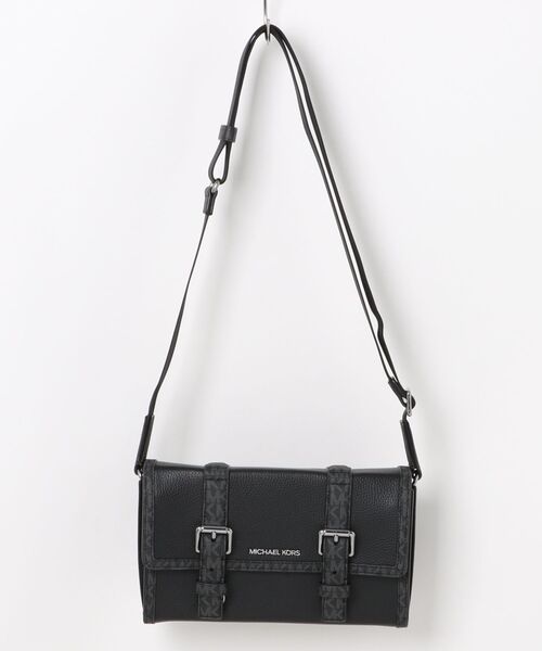 MICHAEL KORS(マイケルコース)の「TRUNK XBODY クロスボディ(ショルダーバッグ・メンズ・ブラック・FREE)」の1枚目の写真