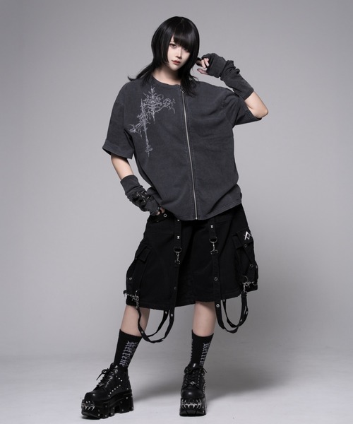REFLEM(レフレム)の「『REFLEM/レフレム』ベルト付きアームカバー(アームカバー・レディース・ブラック/ホワイト/グレー・FREE)」の20枚目の写真