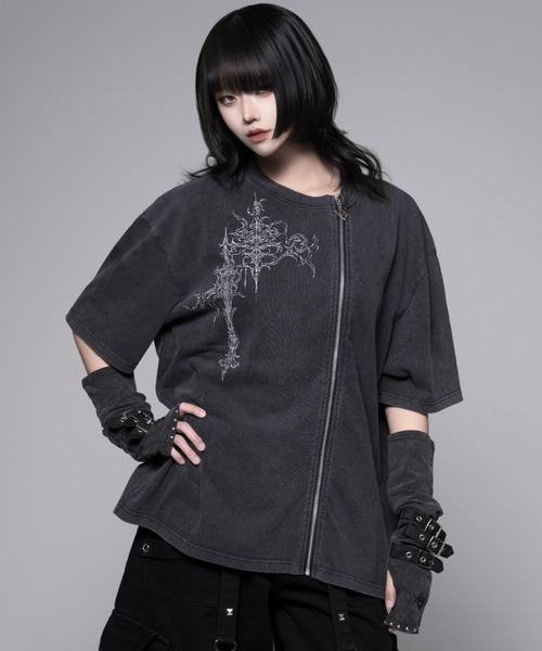 REFLEM(レフレム)の「『REFLEM/レフレム』ベルト付きアームカバー(アームカバー・レディース・ブラック/ホワイト/グレー・FREE)」の19枚目の写真
