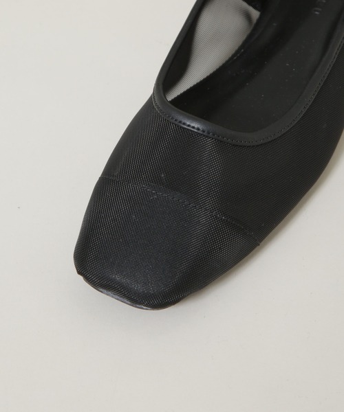 NANO universe(ナノユニバース)の「メッシュメリージェーン(その他シューズ・レディース・ブラック/シルバー・36/37/38)」の10枚目の写真