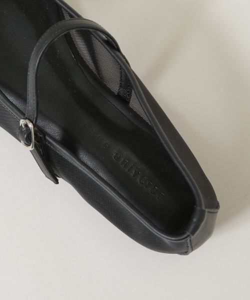 NANO universe(ナノユニバース)の「メッシュメリージェーン(その他シューズ・レディース・ブラック/シルバー・36/37/38)」の12枚目の写真