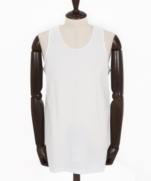 CAMBIO（カンビオ）の「mta601- COOLMAX Tank top タンクトップ(2026GIM-017)（タンクトップ・メンズ・チャコール/ブラック/ホワイト・S/M/L）」の22枚目の写真