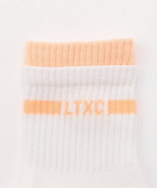 LOVETOXIC(ラブトキシック)の「【LTXC】カブセクルーソックス(ソックス/靴下・キッズ・ブラック/サックスブルー/オフホワイト/オレンジ・F)」の5枚目の写真