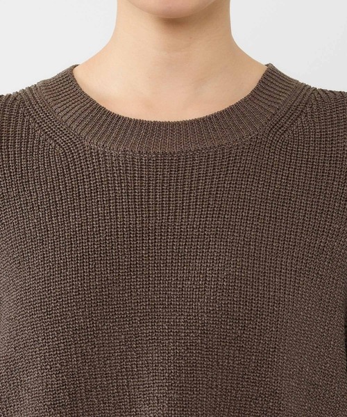 BABYLONE（バビロン）の「カタアゼニットプルオーバー（ニット/セーター・レディース・ブラウン/ピンク/ホワイト・フリー）」の12枚目の写真