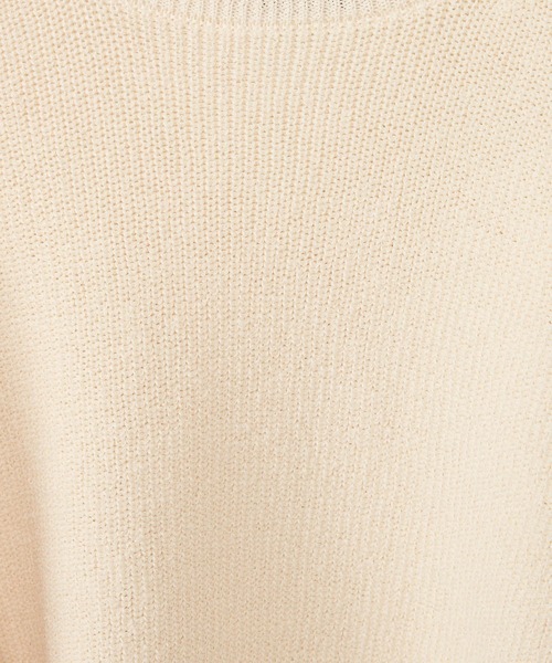 BABYLONE（バビロン）の「カタアゼニットプルオーバー（ニット/セーター・レディース・ブラウン/ピンク/ホワイト・フリー）」の17枚目の写真