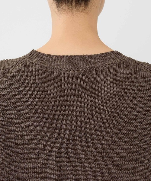 BABYLONE（バビロン）の「カタアゼニットプルオーバー（ニット/セーター・レディース・ブラウン/ピンク/ホワイト・フリー）」の13枚目の写真