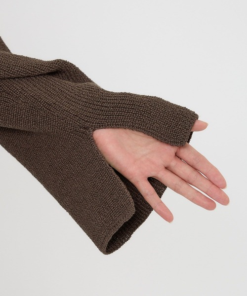 BABYLONE（バビロン）の「カタアゼニットプルオーバー（ニット/セーター・レディース・ブラウン/ピンク/ホワイト・フリー）」の16枚目の写真