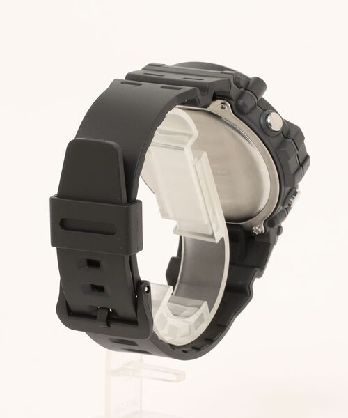 CASIO（カシオ）の「CASIO カシオ スタンダード デジタル ウォッチ ビッグフェイス 10気圧防水 ミリタリー // AEシリーズ（デジタル腕時計・メンズ・グレー系その他/ブラック×グリーン・FREE）」の3枚目の写真