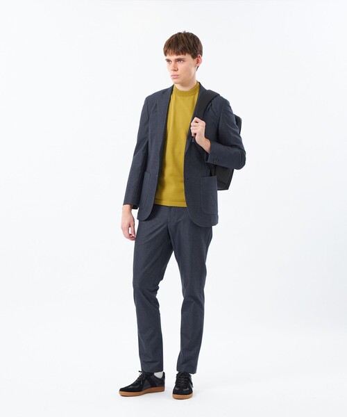 MACKINTOSH PHILOSOPHY(マッキントッシュ フィロソフィー)の「【WEB&一部店舗限定】テーラードジャージー ジャケット スーピマデニムライクジャージー(テーラードジャケット・メンズ・ネイビー・36/38/40)」の11枚目の写真