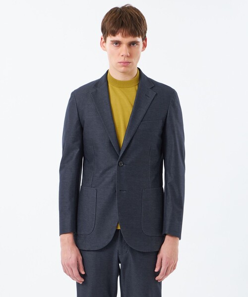 MACKINTOSH PHILOSOPHY(マッキントッシュ フィロソフィー)の「【WEB&一部店舗限定】テーラードジャージー ジャケット スーピマデニムライクジャージー(テーラードジャケット・メンズ・ネイビー・36/38/40)」の10枚目の写真