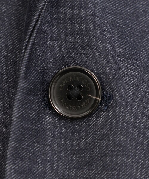 MACKINTOSH PHILOSOPHY(マッキントッシュ フィロソフィー)の「【WEB&一部店舗限定】テーラードジャージー ジャケット スーピマデニムライクジャージー(テーラードジャケット・メンズ・ネイビー・36/38/40)」の4枚目の写真