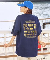 【FFEIN(フェイン)】企業ロゴプリントオーバーサイズTシャツ / Tシャツ クルーネック 半袖 プリント
