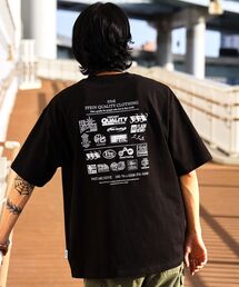 FFEIN（フェイン）の「【FFEIN（フェイン）】企業ロゴプリントオーバーサイズTシャツ / Tシャツ クルーネック 半袖 プリント（Tシャツ/カットソー）」